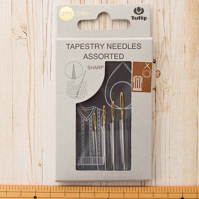 Tulip wool and needle assorted set (forward turn) - nomura tailor