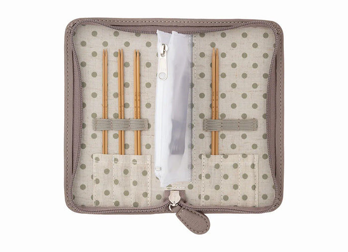 Tulip CarryC Thin size Long Fine Interchangeable Bamboo Knitting Needle Set - nomura tailor