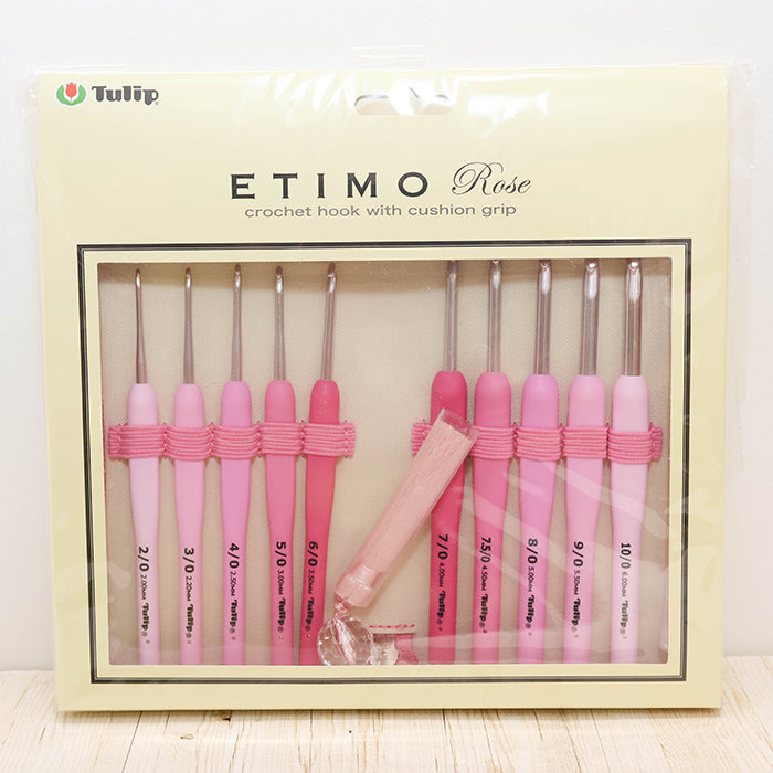 Tulip ETIMO Rose Crochet Hook Set with Cushion Grip - nomura tailor