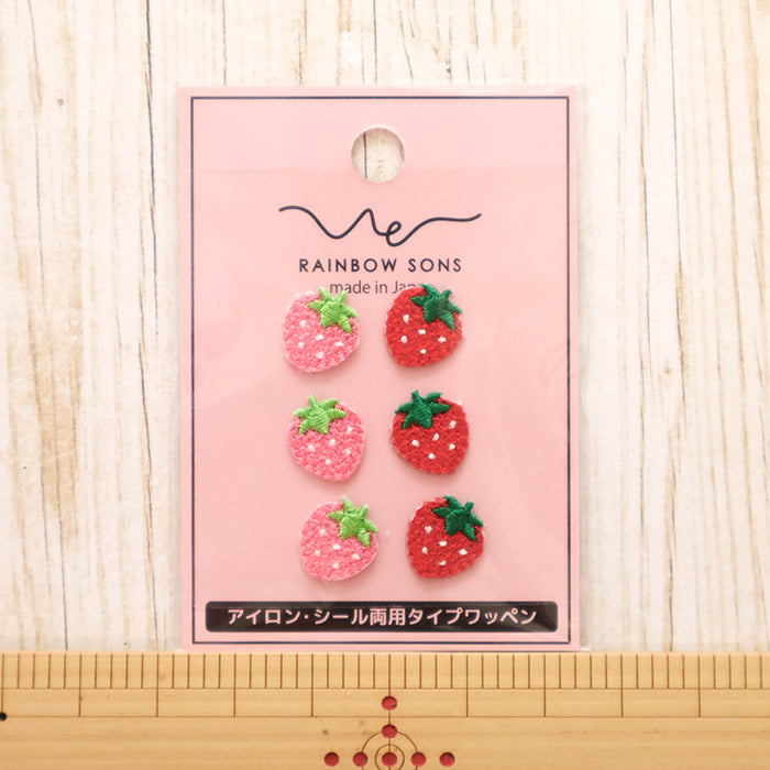 2-Way Patch - REINBOW SONS - Strawberry - nomura tailor