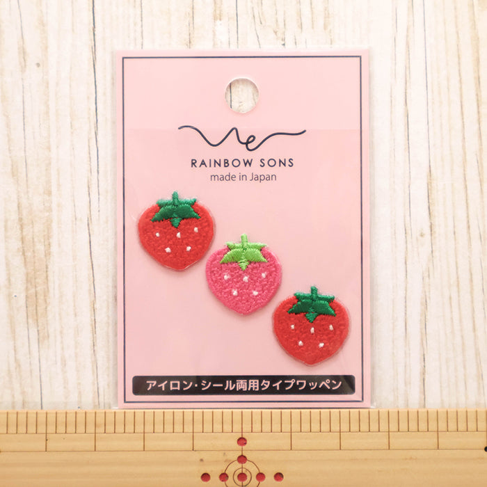 2-Way Patch - REINBOW SONS - Strawberry - nomura tailor