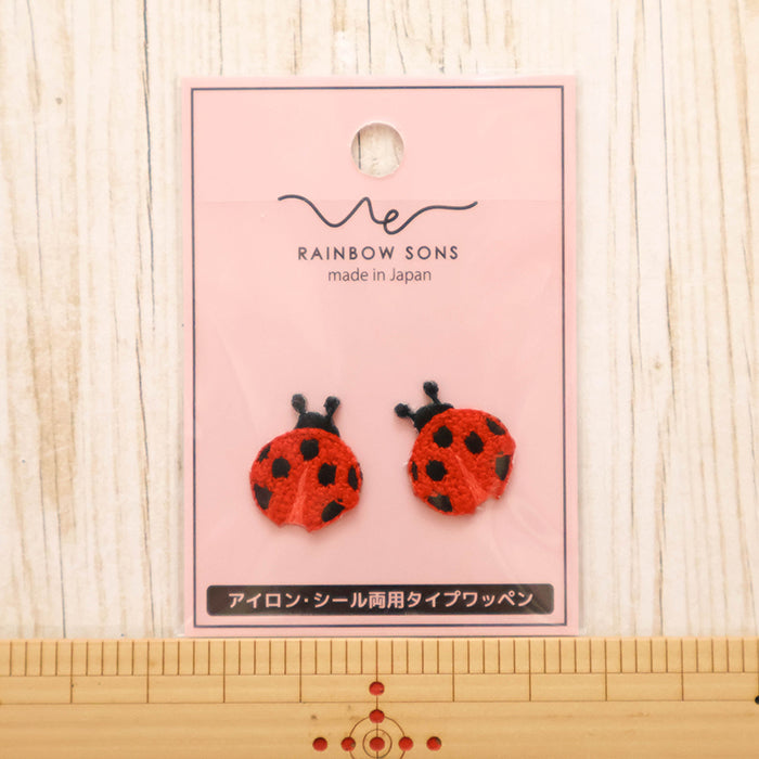 2-Way Patch - REINBOW SONS - Ladybug - nomura tailor