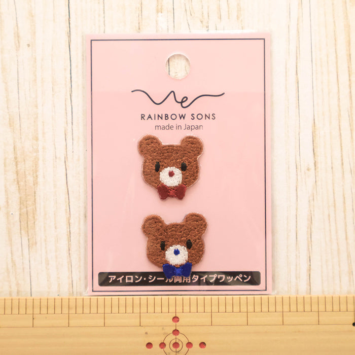 2-Way Patch - REINBOW SONS - Bear - nomura tailor