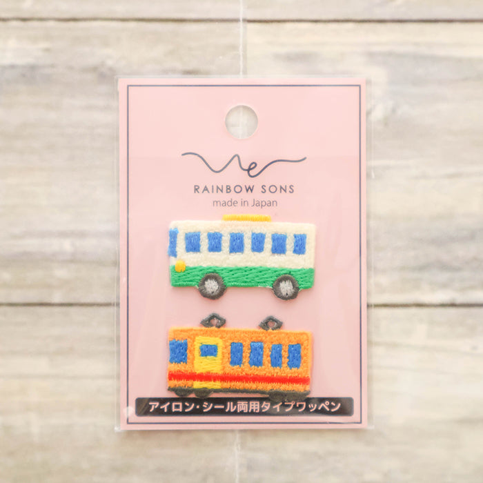 2-Way Patch - RAINBOW SOUNS Buses & Trains - nomura tailor
