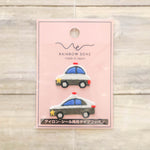 2-Way Patch - RAINBOW SOUNS Police car - nomura tailor