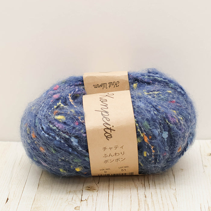 Yarn Itohen lab. Chatty Fluffy Pom-Pom - nomura tailor