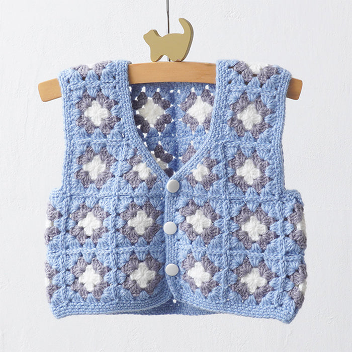 Itohen lab. Motif-joined Baby Vest - nomura tailor