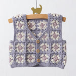 Itohen lab. Motif-joined Baby Vest - nomura tailor