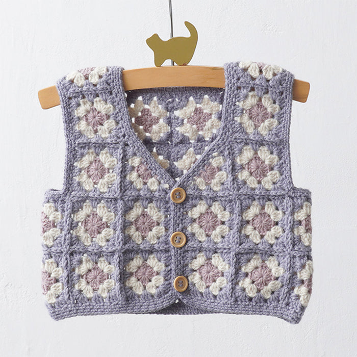 Itohen lab. Motif-joined Baby Vest - nomura tailor