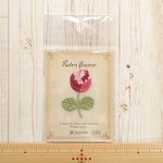 2-Way Patch - Retro Flower - Rose - nomura tailor