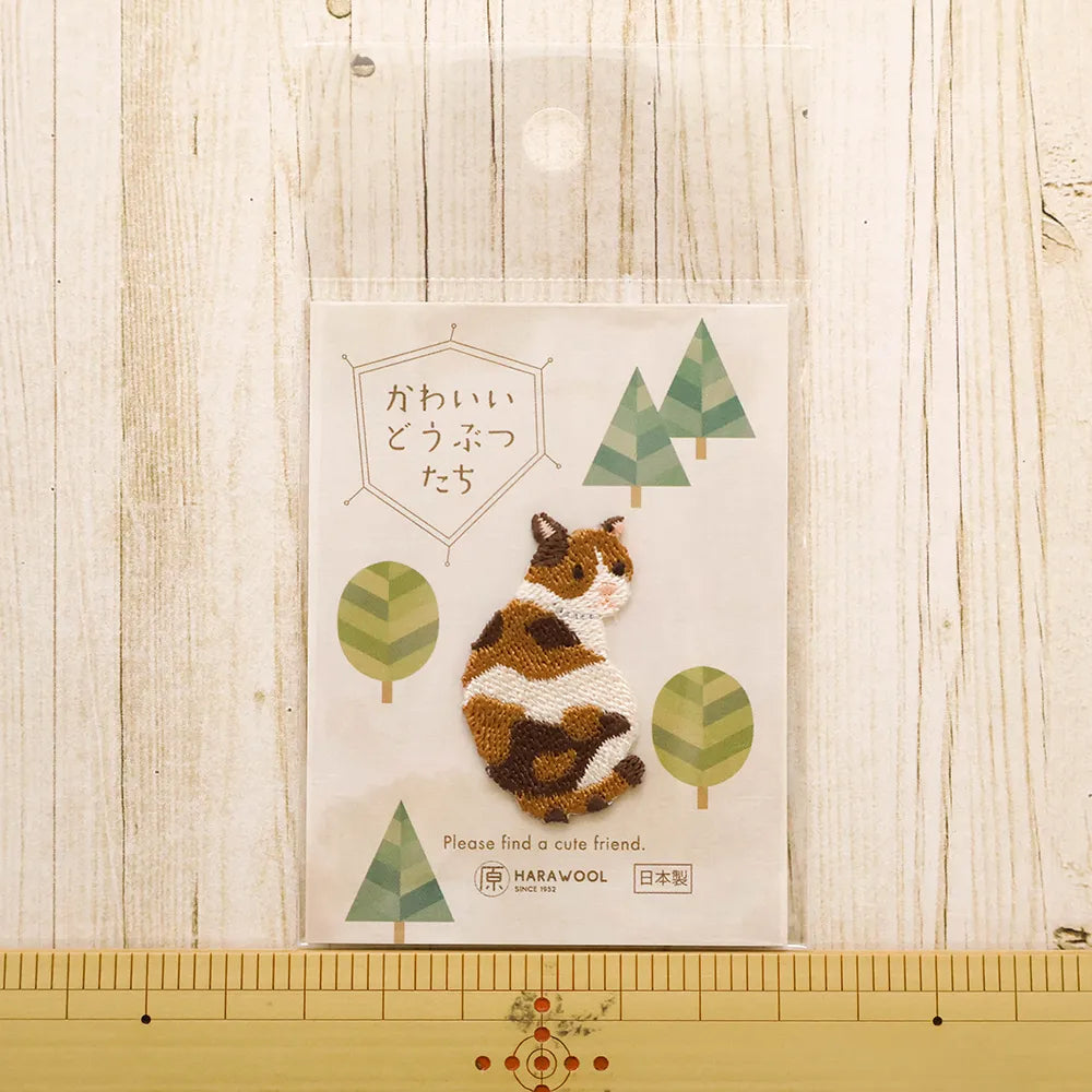 2-Way Patch Cute Animals - Cat 2 - nomura tailor