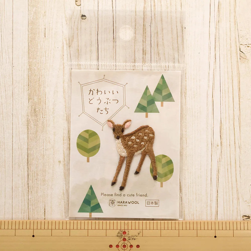2-Way Patch Cute Animals - Deer - nomura tailor