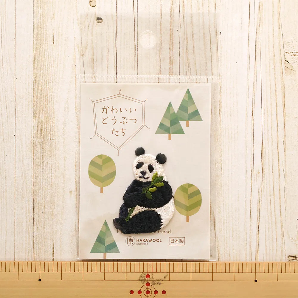 2-Way Patch Cute Animals  -Panda - nomura tailor