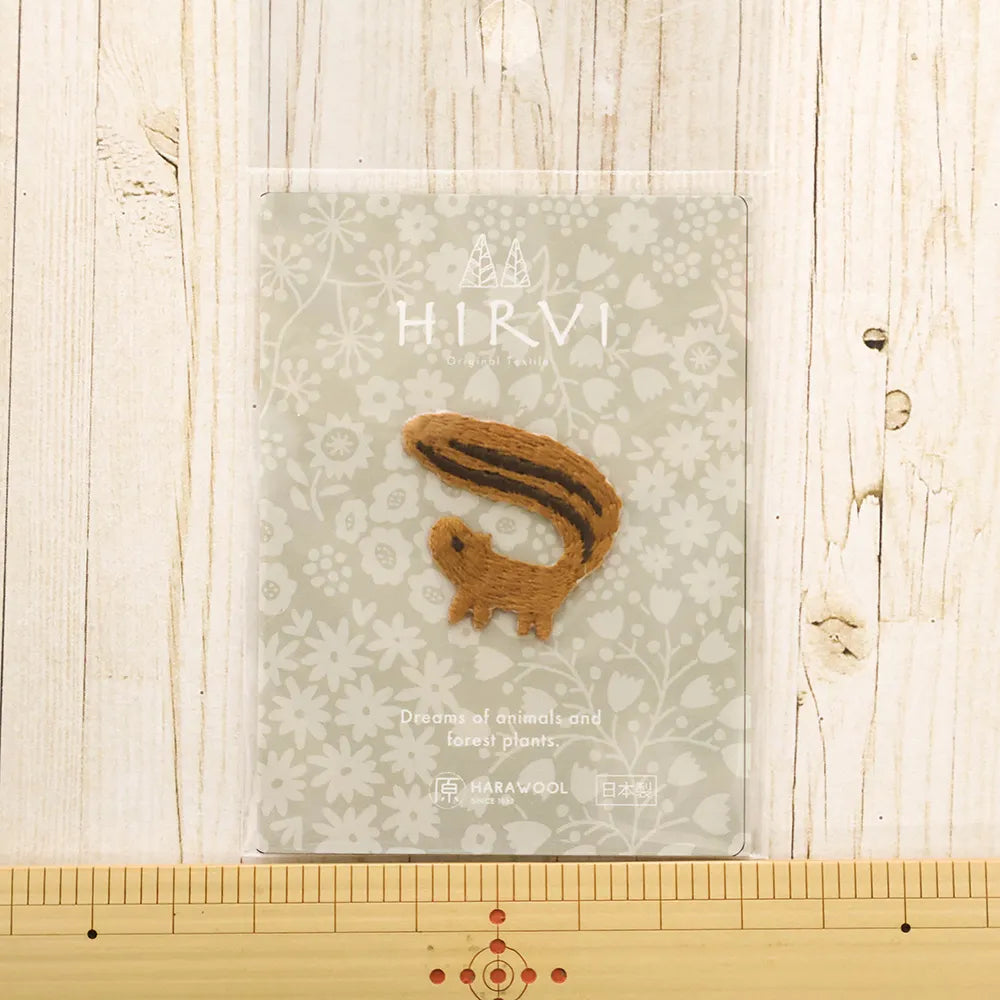 2-Way Patch HIRVI - Fluffy-tailed Squirrel - nomura tailor