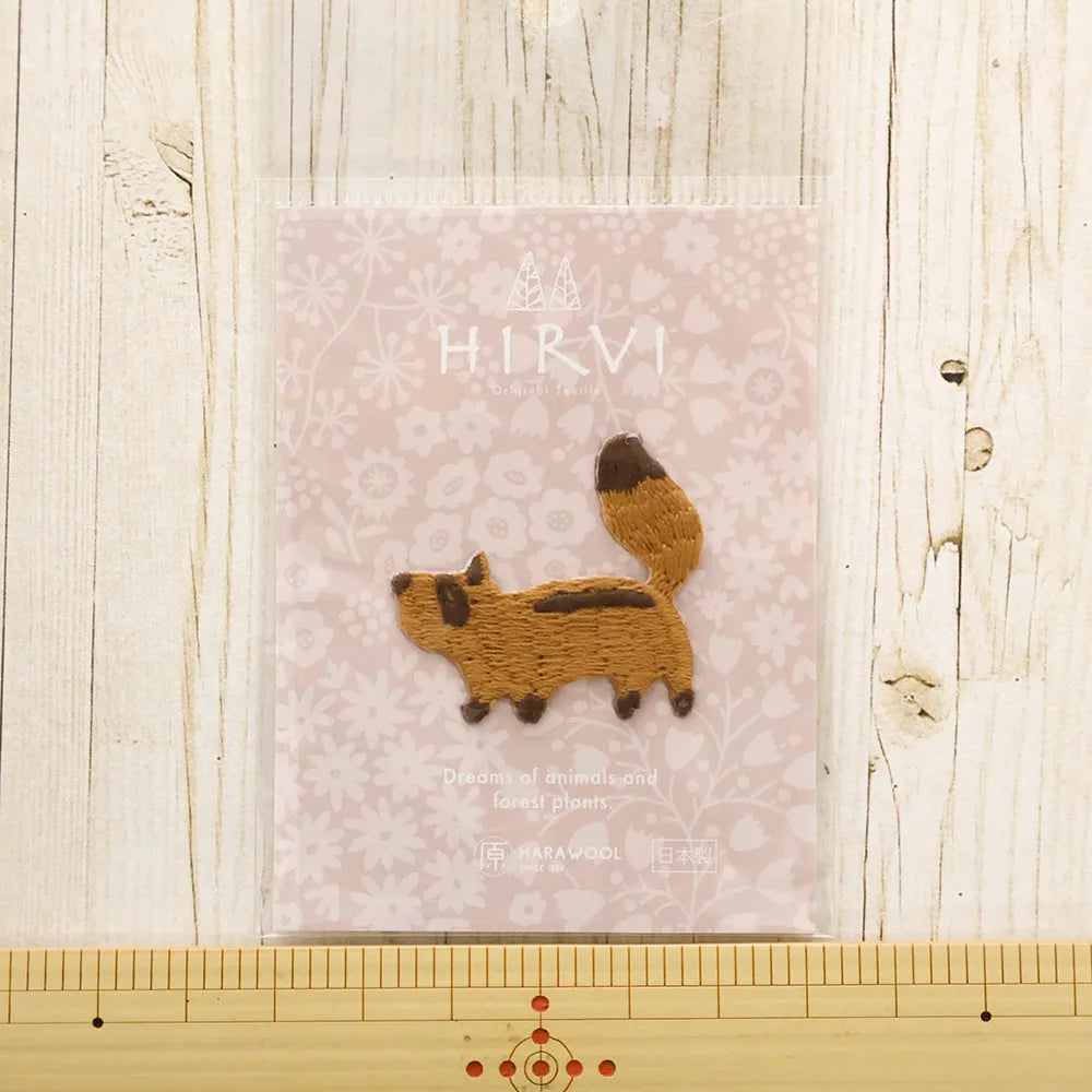2-Way Patch HIRVI - Funny Badger - nomura tailor