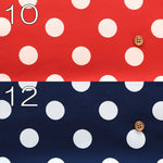 Cotton Broad Printed Fabric - Dot - nomura tailor