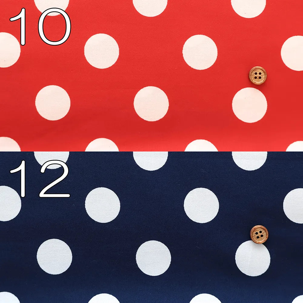 Cotton Broad Printed Fabric - Dot - nomura tailor
