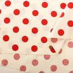 Cotton Broad Printed Fabric - Dot - nomura tailor