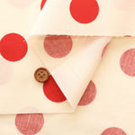 Cotton Broad Printed Fabric - Dot - nomura tailor