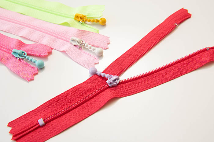 Colorful fastener with balls 14cm - nomura tailor