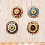 Metal ethnic button 22mm - nomura tailor