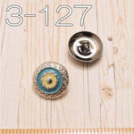 Metal ethnic button 22mm - nomura tailor