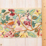 Indian embroidered ribbon, approx. 93mm wide - nomura tailor