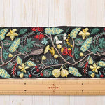 Indian embroidered ribbon, approx. 91mm wide - nomura tailor