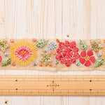 Indian embroidered ribbon, approx. 43mm wide - nomura tailor