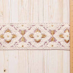 Indian embroidered ribbon, approx. 52mm wide - nomura tailor