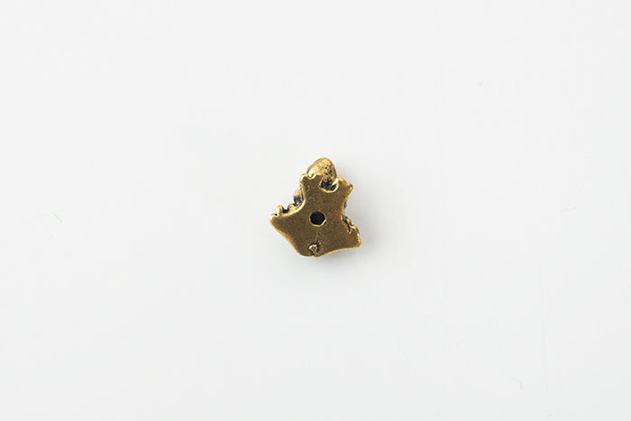 Metal charm sitting frog - nomura tailor