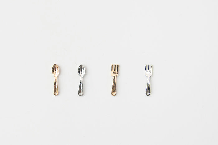 Metal charm cutlery - nomura tailor