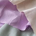 Olive Oil-Finished 25/1 Soft Linen Twill Fabric – Solid Color - nomura tailor