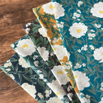 Cotton 10 Canvas Printed Fabric - Flowers - nomura tailor