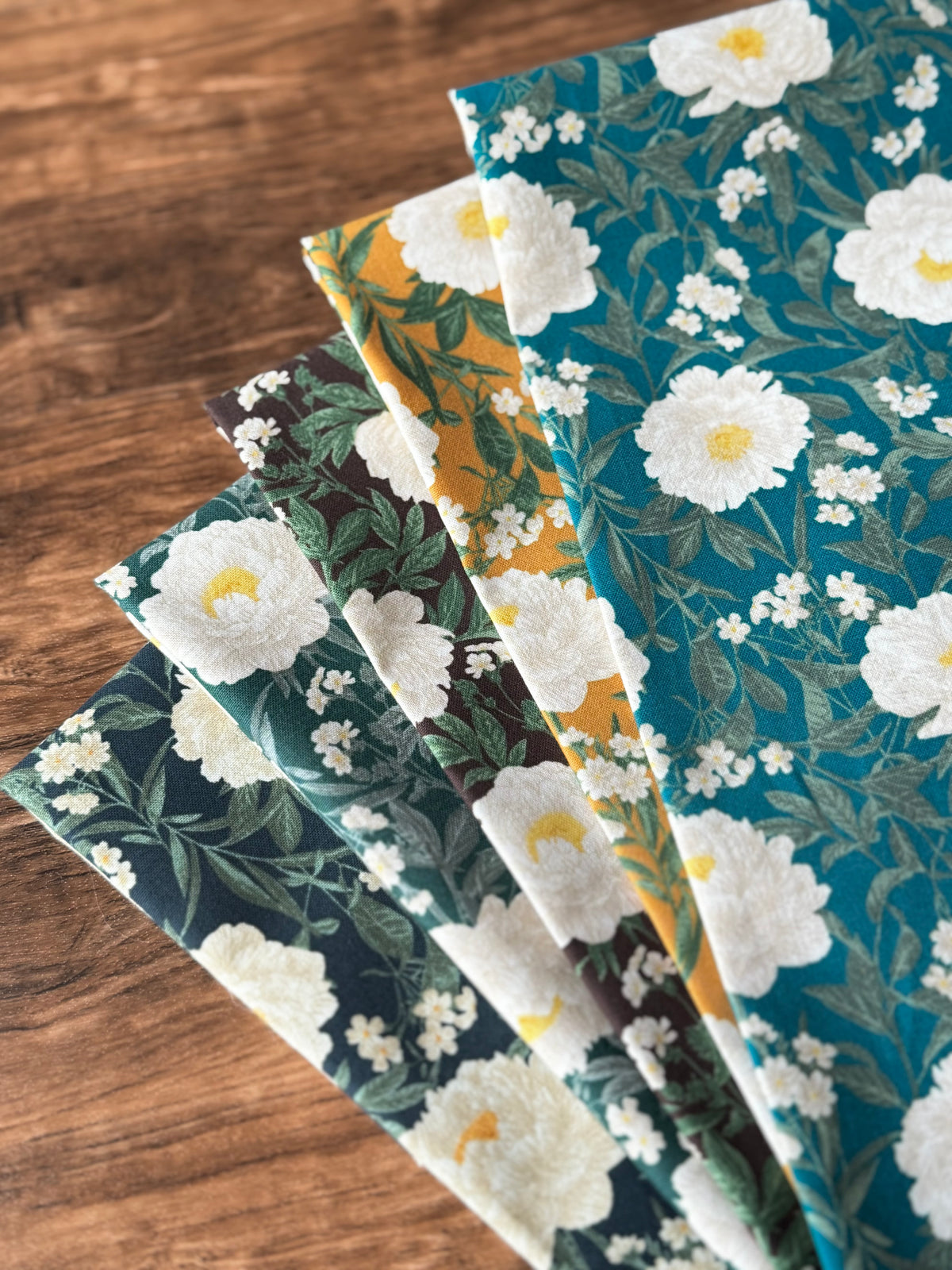 Cotton 10 Canvas Printed Fabric - Flowers - nomura tailor