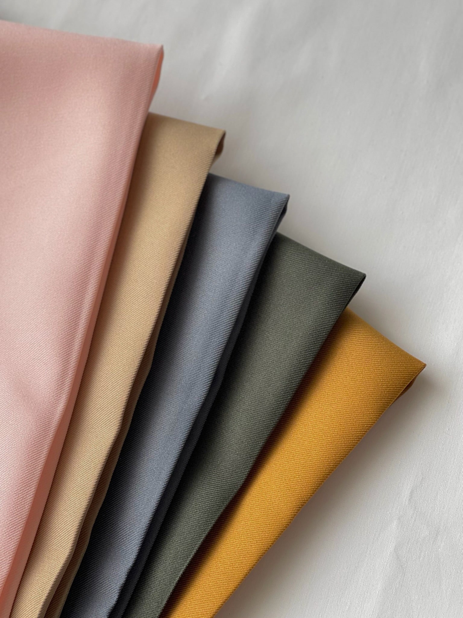 Polyester Twill Fabric - Solid Color - nomura tailor