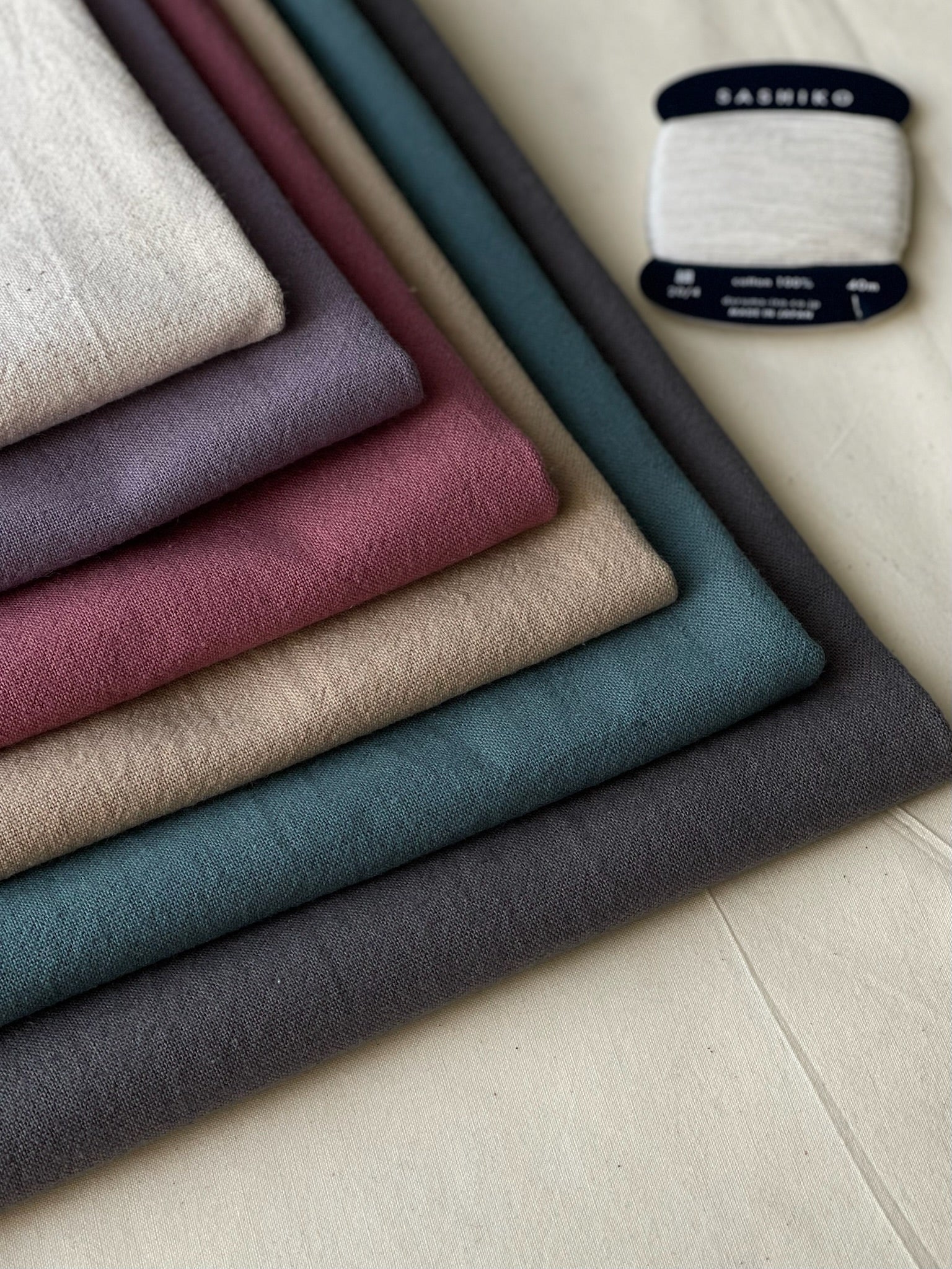 C/L canvas fabric astringency plain - nomura tailor