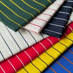 Cotton Broad Fabric - Pencil Stripe - nomura tailor