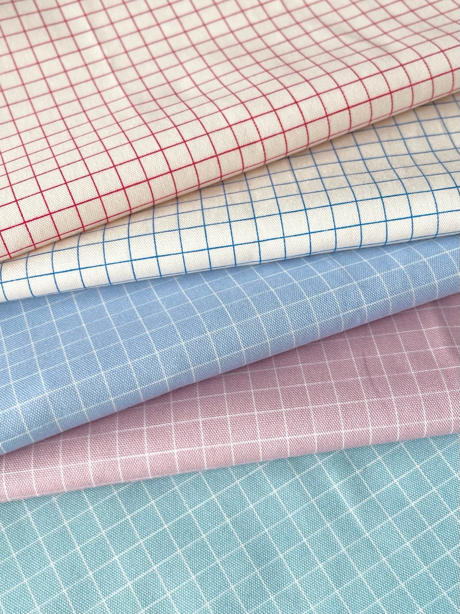 Cotton Oxford Fabric - Check - nomura tailor