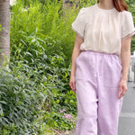 Olive Oil-Finished 25/1 Soft Linen Twill Fabric – Solid Color - nomura tailor