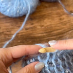 Clover Double-Ended Afghan Hook Needle Takumi - Jumbo - nomura tailor
