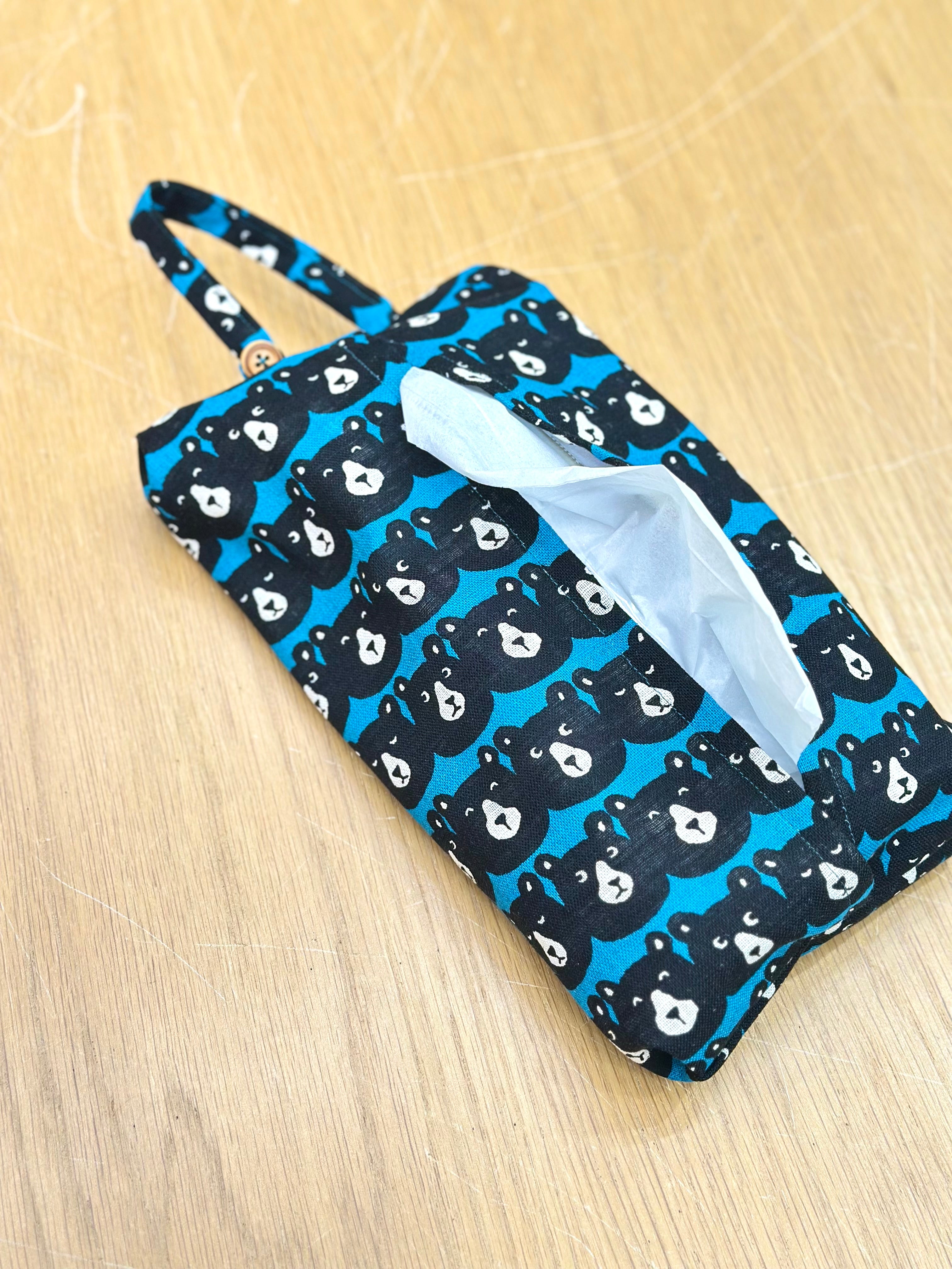 Linen-like Cotton Slub Fabric - Squishy Bear - nomura tailor