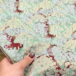 Gold Brocade (Kinran) - Weeping Cherry Blossoms - nomura tailor