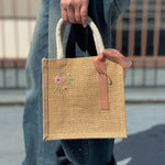 Jute Sharting Tote - S Size - nomura tailor