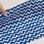 Cotton Oxford Fabric -  Wavy stripe pattern - nomura tailor