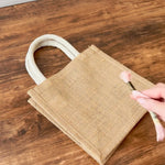 Jute Sharting Tote - S Size - nomura tailor