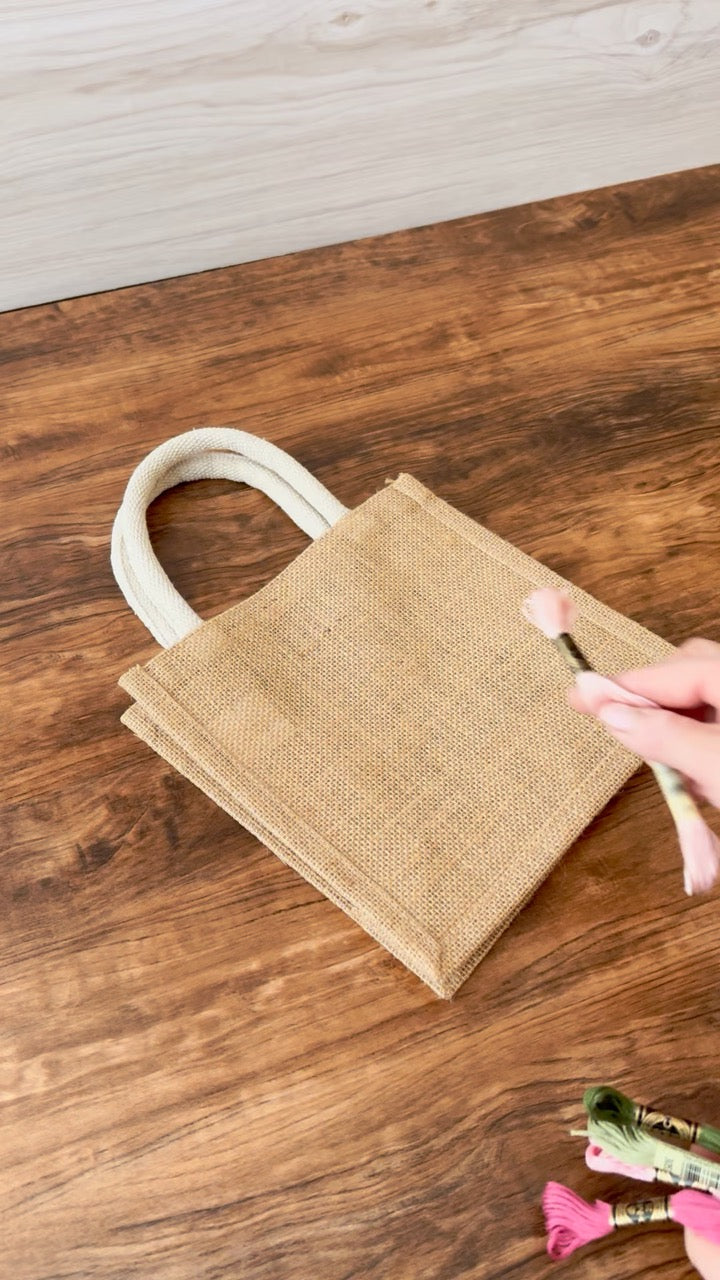 Jute Sharting Tote - S Size - nomura tailor