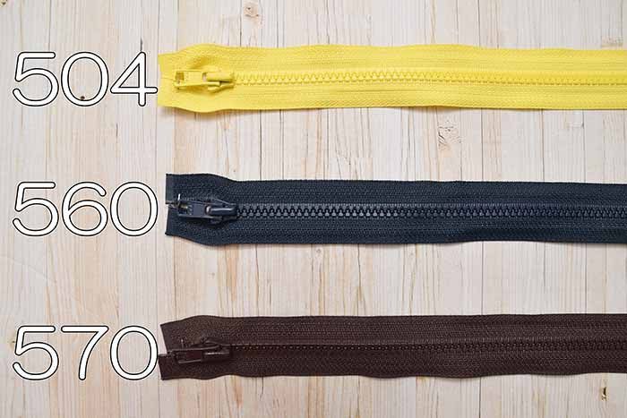 Bislon Open Fastener 40cm - nomura tailor