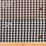 Cotton Residual Yarn Gingham Check Fabric Made in China - nomura tailor