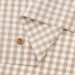 Cotton Residual Yarn Gingham Check Fabric Made in China - nomura tailor